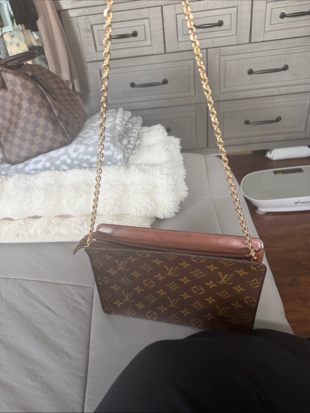 Louis Vuitton clutch Bag in Brown Monogram - Picture 17 of 17